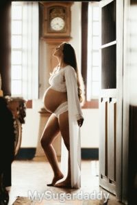schwangeres Sugarbaby Schwangerschaft