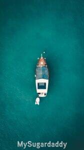 Reise mit dem Sugar Baby planen - Yacht des Sugarbabes