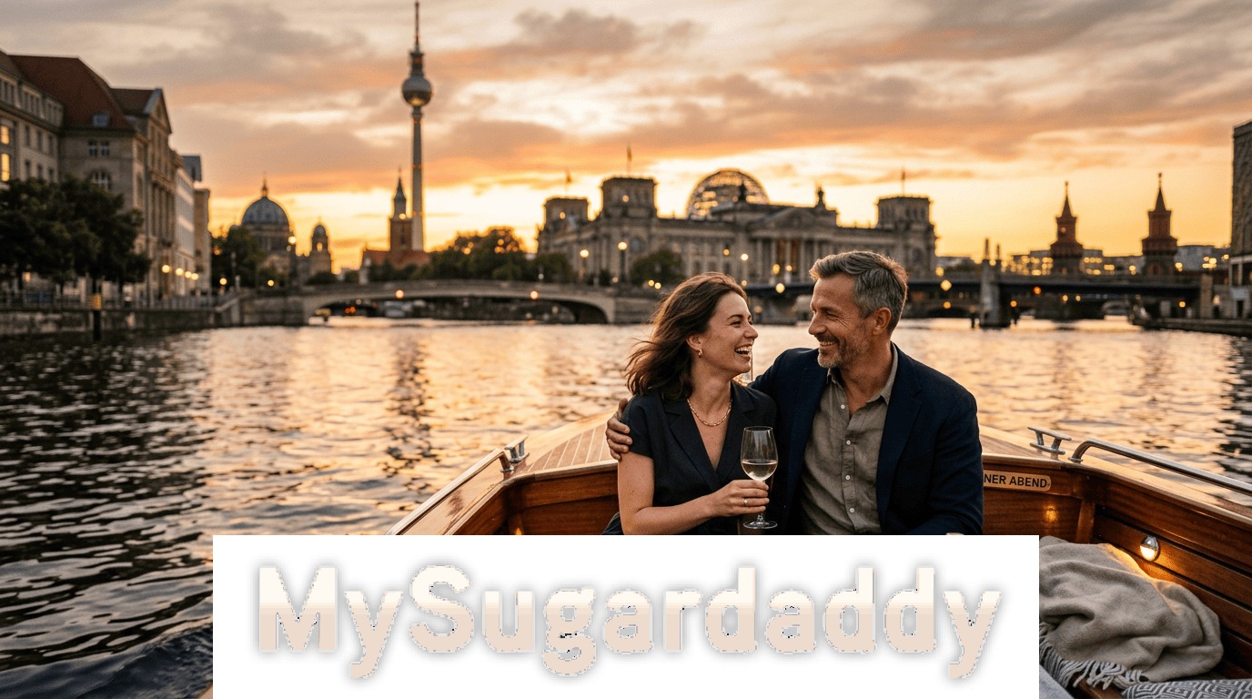 Sugar Couple bei einer romantischen Bootsfahrt auf der Spree