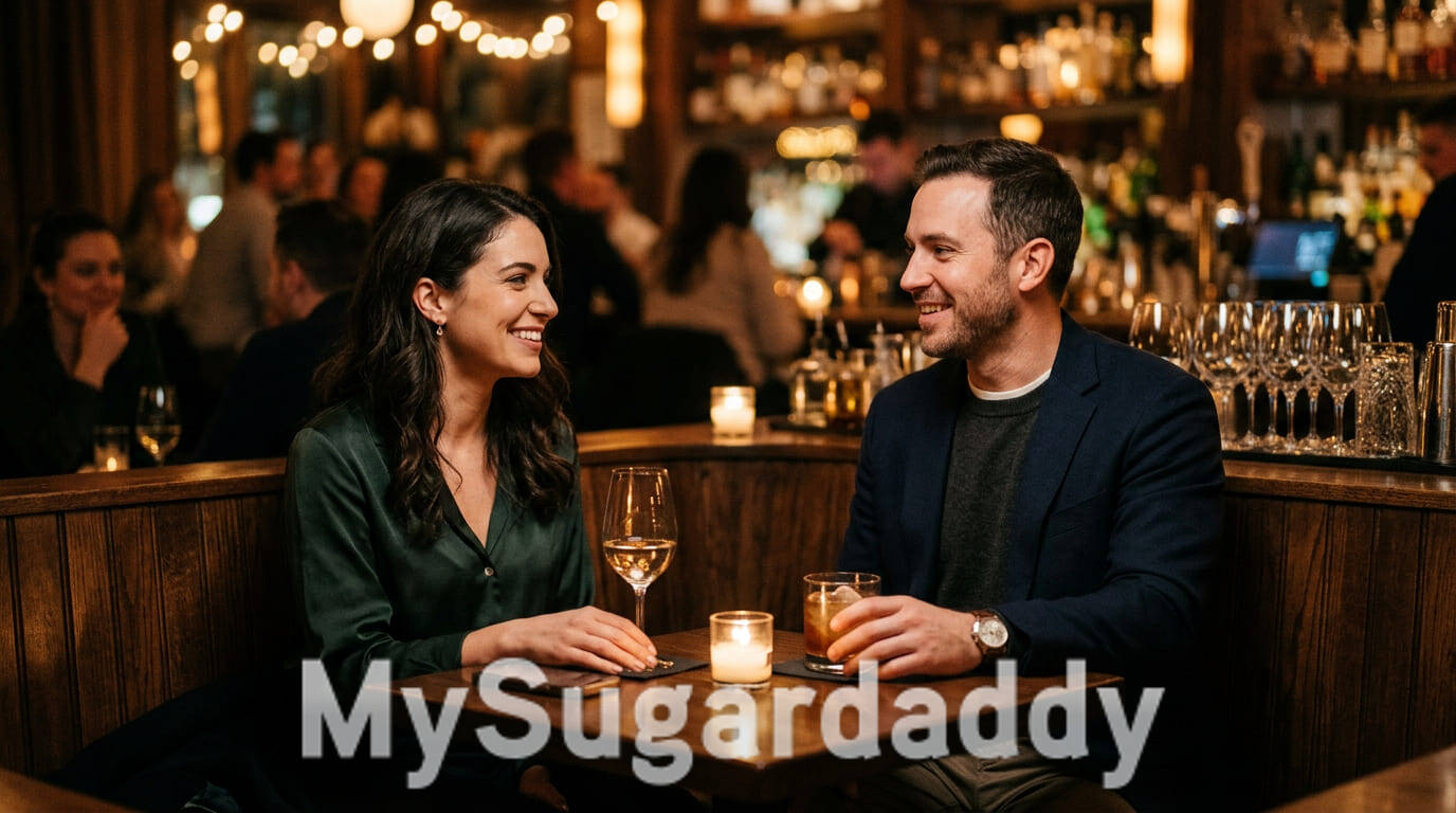 Dating nach einer Trennung – erstes Date als Neuanfang beim Gespräch in der Bar